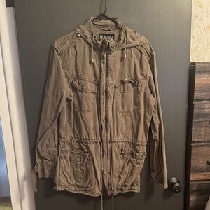 Buffalo David Bitton Women's Olive Field Jacket